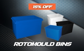 Rotomould Bins on Sale